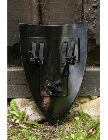 LARP-Kreuzfahrerschild, Holzoptik