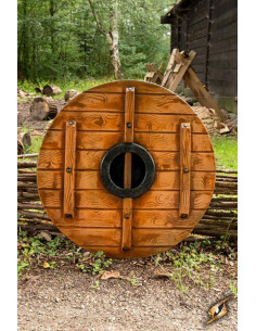 Wikingerschild Iarla Huginn und Muninn 2