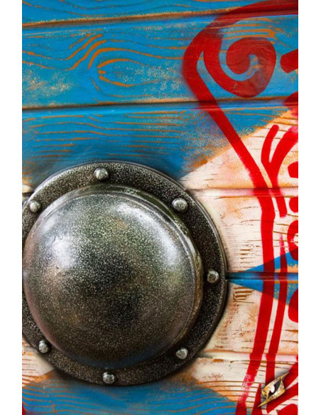 Escudo vikingo Iarla Huginn y Muninn