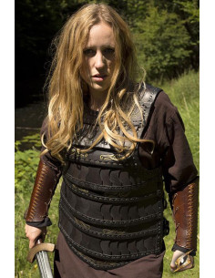 Celtic Lamellar panser i læder