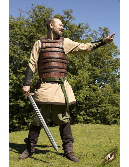 Celtic Lamellar panser i læder Celtic Lamellar panser i læder