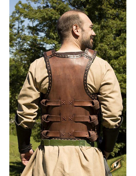 Keltisch lamellair pantser van leer Keltisch lamellair pantser van leer