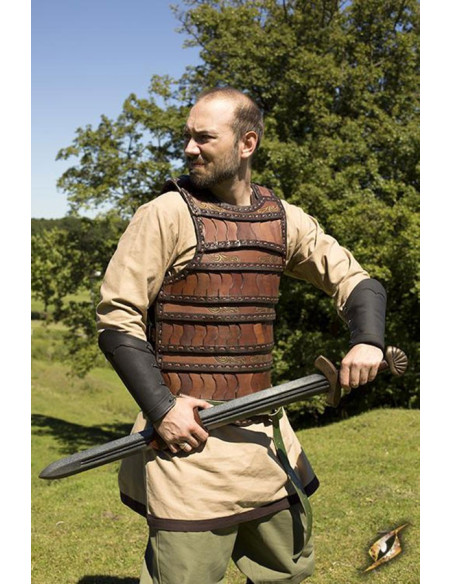 Celtic Lamellar panser i læder Celtic Lamellar panser i læder