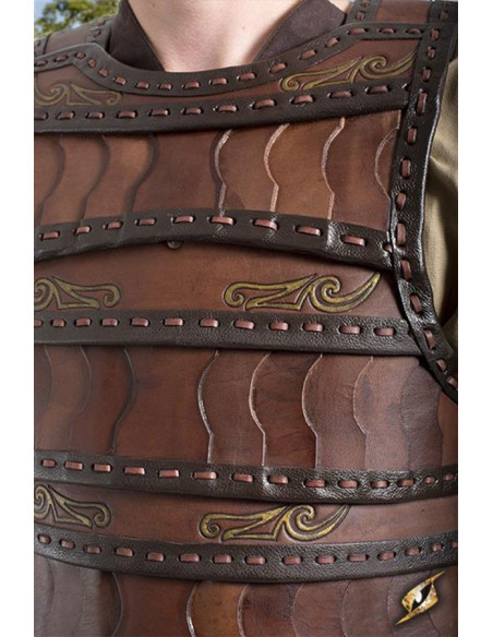 Celtic Lamellar panser i læder Celtic Lamellar panser i læder