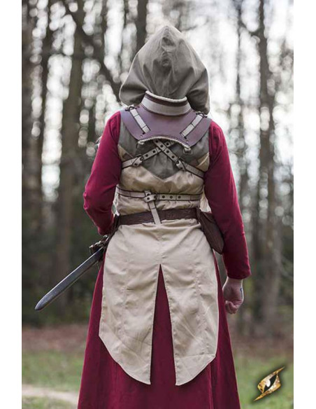 Armadura medieval de pícara, talla M/L Armadura medieval de pícara, talla M/L