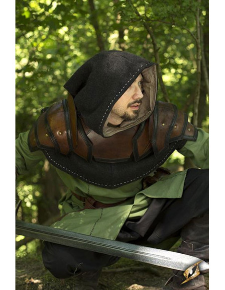 Zweifarbiger mittelalterlicher Kragen...