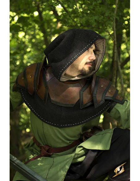 Zweifarbiger mittelalterlicher Kragen...