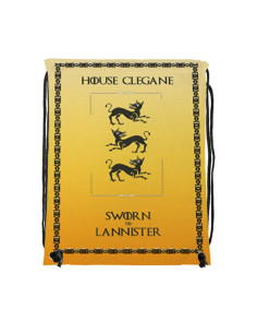 Mochila de cuerdas House Clegane de Juego de Tronos...