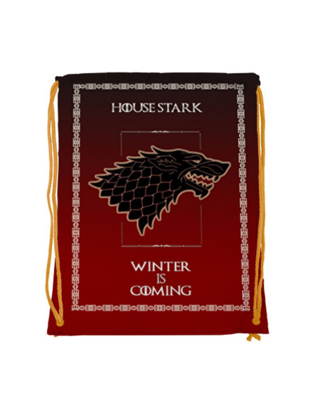 Mochila de cuerdas House Stark de... Mochila de cuerdas House Stark de...