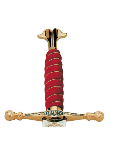 Karel V Mandoble in goud