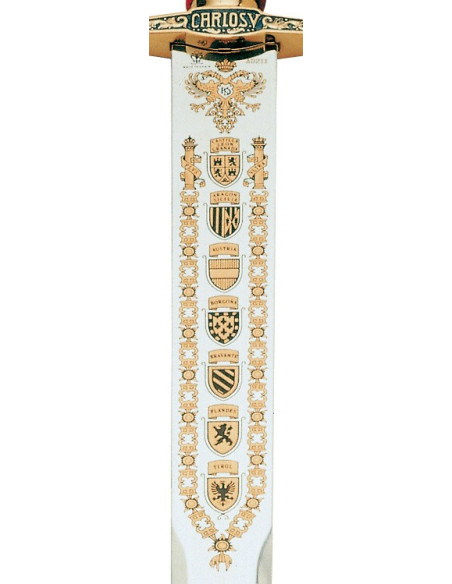 Charles V Mandoble i guld