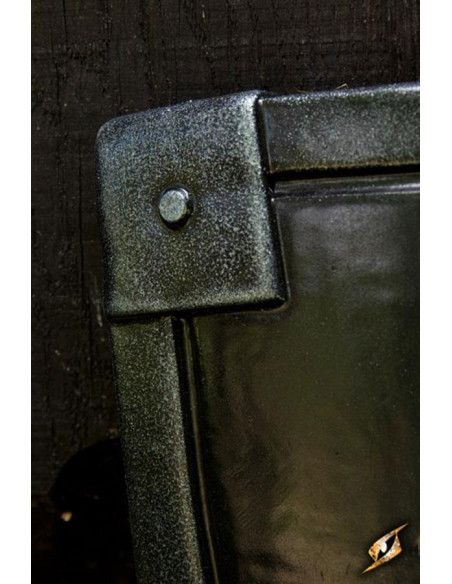 Schwarz-weißer Kreuzfahrerschild, 70...