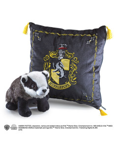 Cojín y peluche casa Hufflepuff, Harry Potter