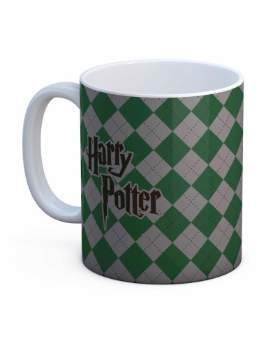 Harry Potter Slytherin weiße Keramiktasse