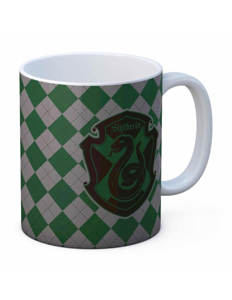Harry Potter Slytherin hvid keramisk...