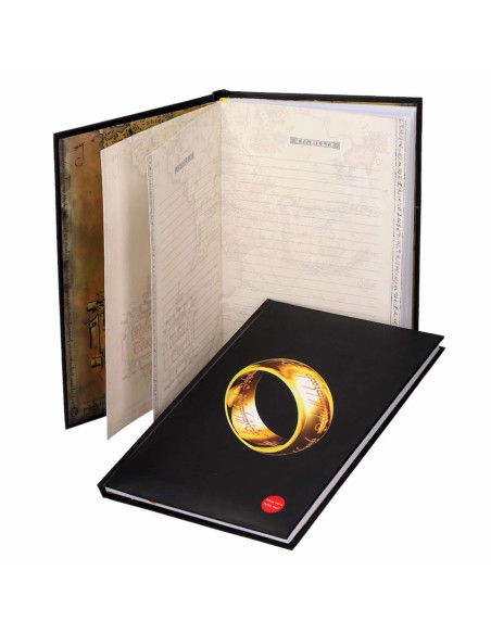 Herr der Ringe-Notizbuch mit Licht