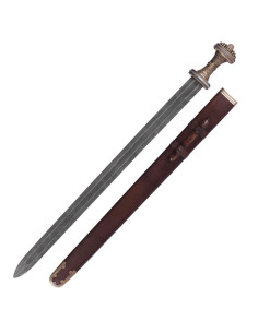 Angelsaksisch zwaard Fetter Lane, s. VIII, Damascus-staal