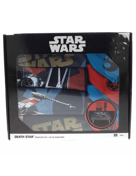 Set mantel, 4 salva-manteles y...