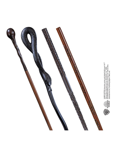 Aussteller 4 Zauberstäbe mit Harry...