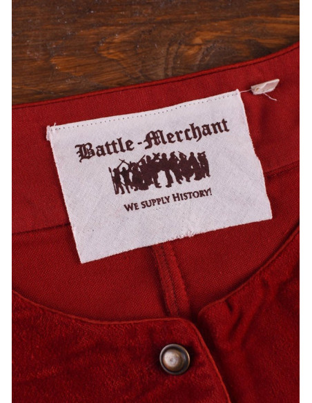 Isabel Mittelalterkleid, roter Samt