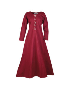 Langärmliges mittelalterliches Kleid, Ava