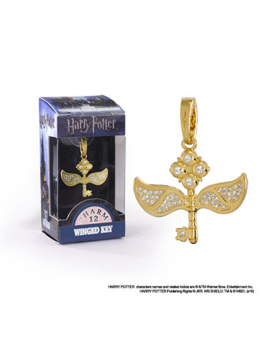 Pendant Flying Key, Lumos, Harry Potter