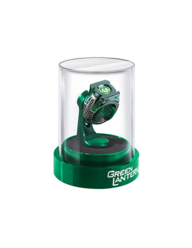 Entretener soltero Se asemeja Anillo de Linterna Verde con soporte, DC Comics ⚔️ Tienda Medieval