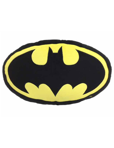 Ovales Kissen mit Batman-Logo, DC Comics