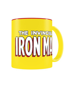 Taza logo Ironman, Marvel Comics
