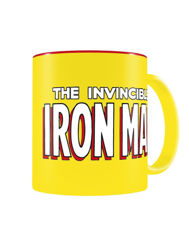 Taza logo Ironman, Marvel Comics