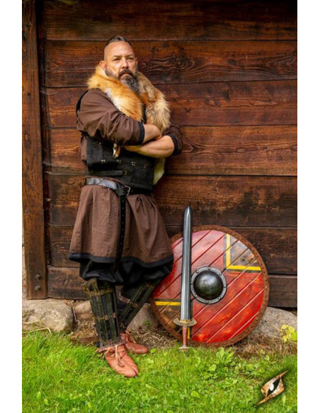 Escudo LARP Vikingo Thegn, látex Escudo LARP Vikingo Thegn, látex