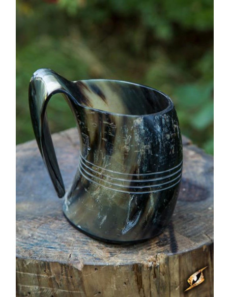 Krug der Wildnis auf Horn, 0,5 L