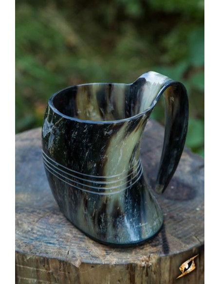 Krug der Wildnis auf Horn, 0,5 L