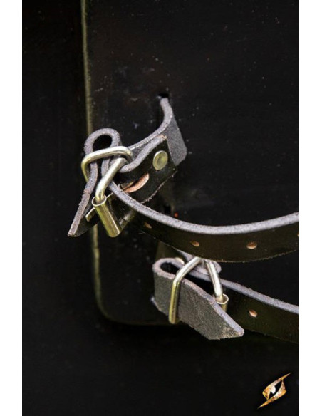 Roter Templerschild 90 x 60 cm. Latex