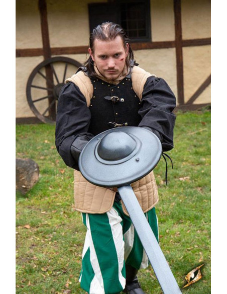 LARP middelalderlig hegnskjold, latex