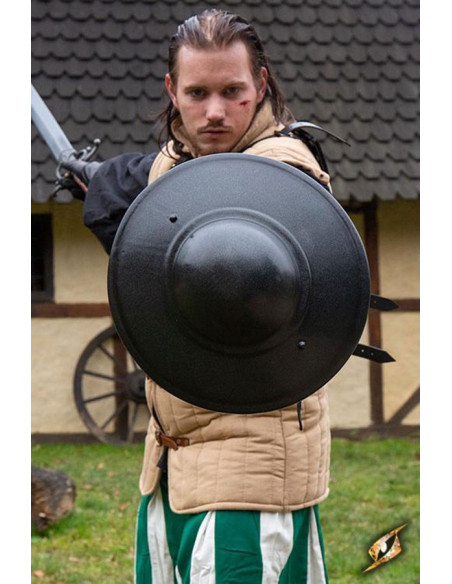 Escudo LARP esgrima medieval, látex...