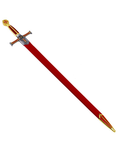 Kadettemplarsværd, fløjlsgreb
