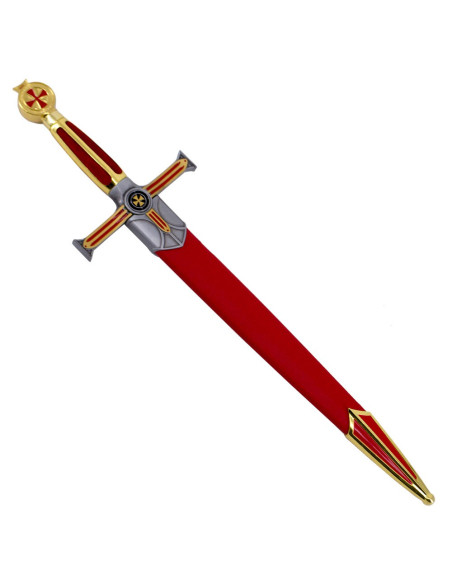 Golden Templar dolk, fløjlshåndtag