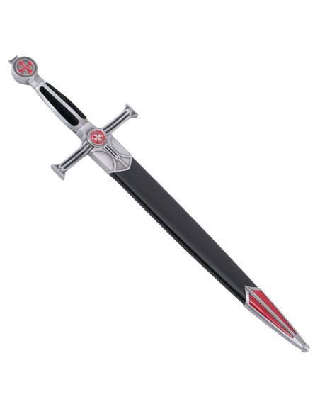 Nickel Templer Dolch, Samtfaust