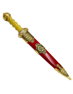 Romersk dolk Gladius gylden 2