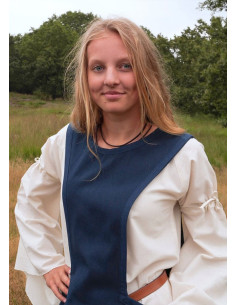 Middelalderskjorte Andra, mørkeblå