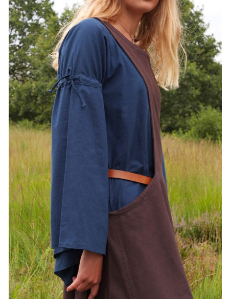 Mittelalterkleid Andra, dunkelbraun