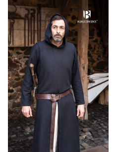 Tabardo medieval Thibaud, negro 2