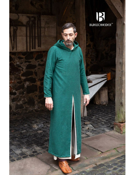 Renaud tuniek met capuchon, groen