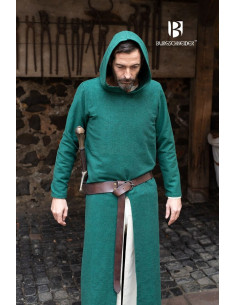 Renaud tuniek met capuchon, groen 2