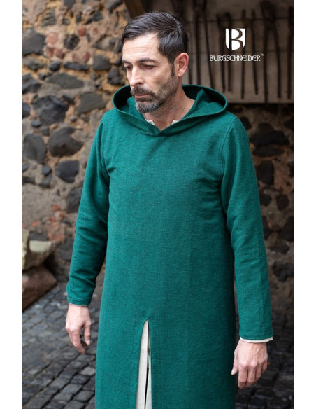 Túnica con capucha Renaud, verde