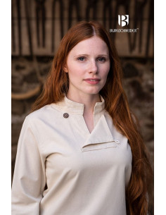 Mittelalterliche Tunika für Damen Lennja, natur 2