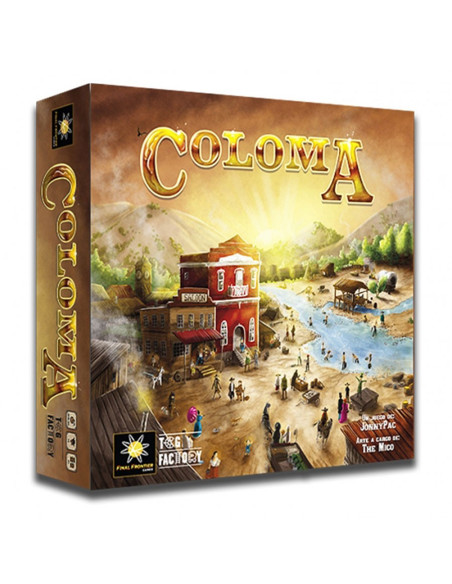 Coloma Brettspiel, Gold Rush 1848...