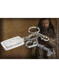 Sleutelhanger met Thorins Sleutel Eiken Schild, Hobbit