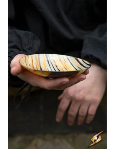 Schale des Gastwirts, 15 cm. klares Finish